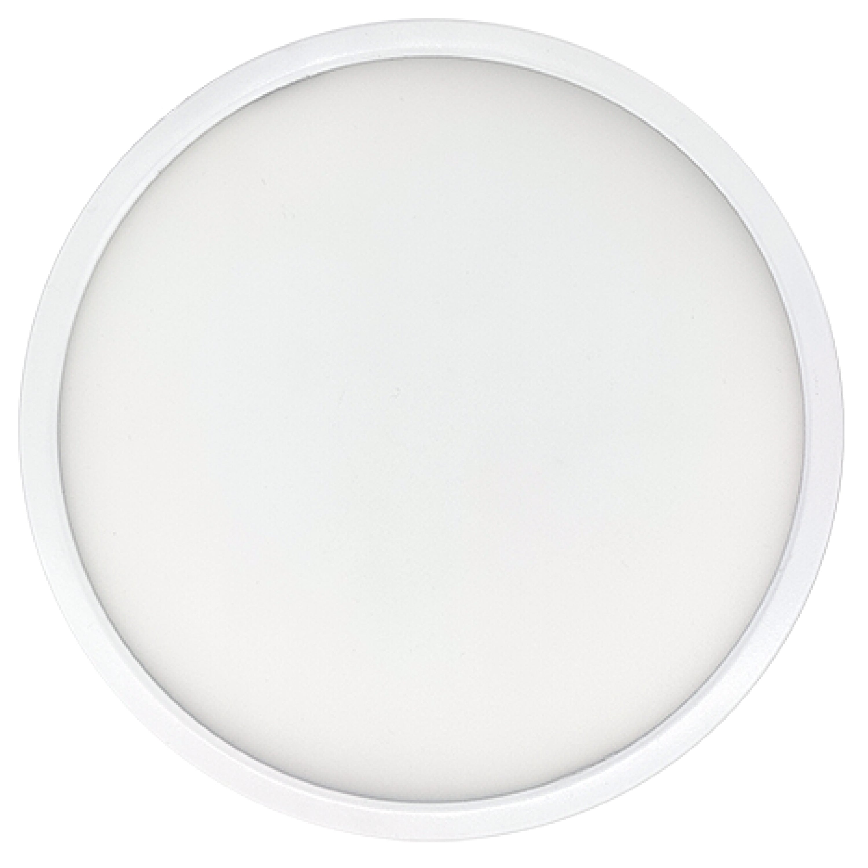 7-inch White 14W Dimmable LED Flush Mount Ceiling Light, 3000K, 1150 Lumens