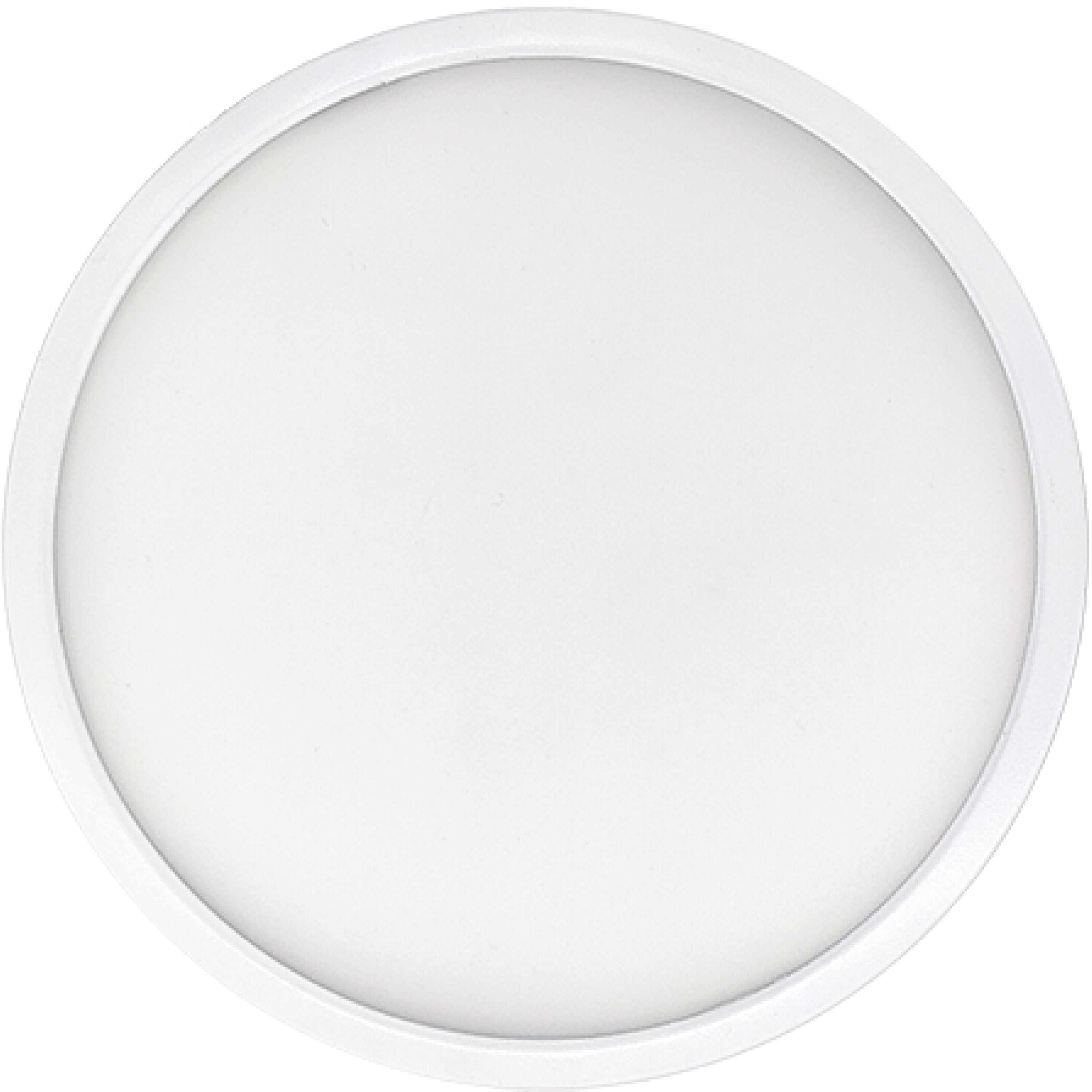 9-inch White 17W Dimmable LED Flush Mount Ceiling Light, 3000K, 1400 Lumens
