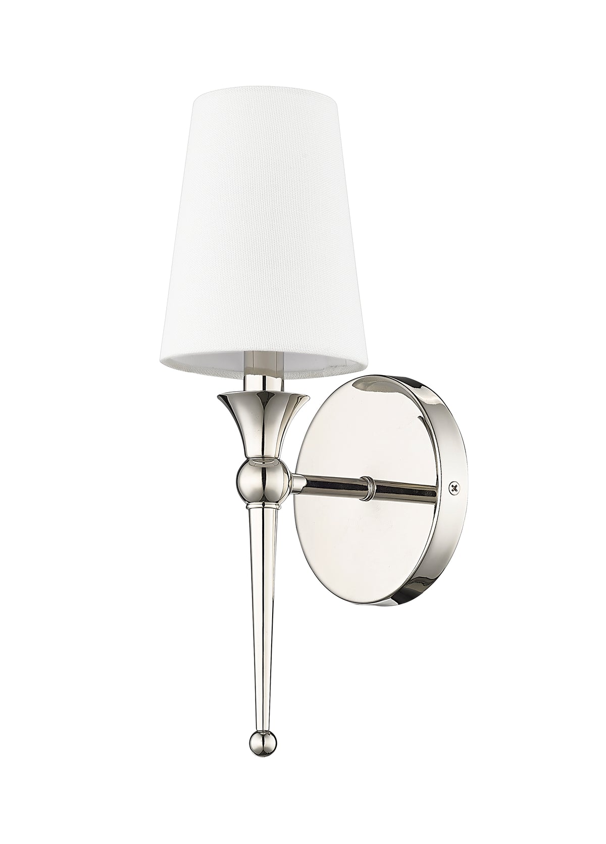 5''  Polished Nickel 1 Light Wall Sconce