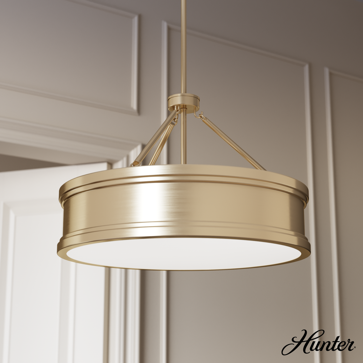 Hartland 32-inch 8-light Noble Bronze Chandelier with Seeded Glass