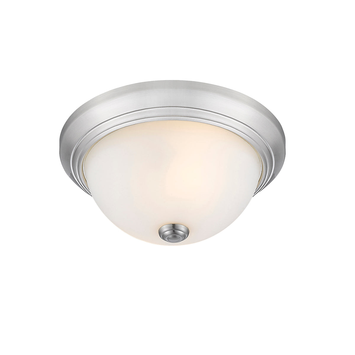 5.5'' Kipson Brushed Nickel 2 Light Flush Mount
