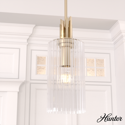 Saddle Creek 16-inch 1-light Noble Bronze Schoolhouse Pendant with Seeded Glass