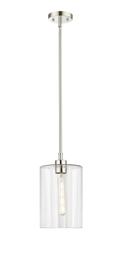 13.75'' Chastine Polished Nickel 1 Light Pendant