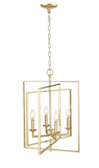 24.5'' Nellis Modern Gold 4 Light Pendant