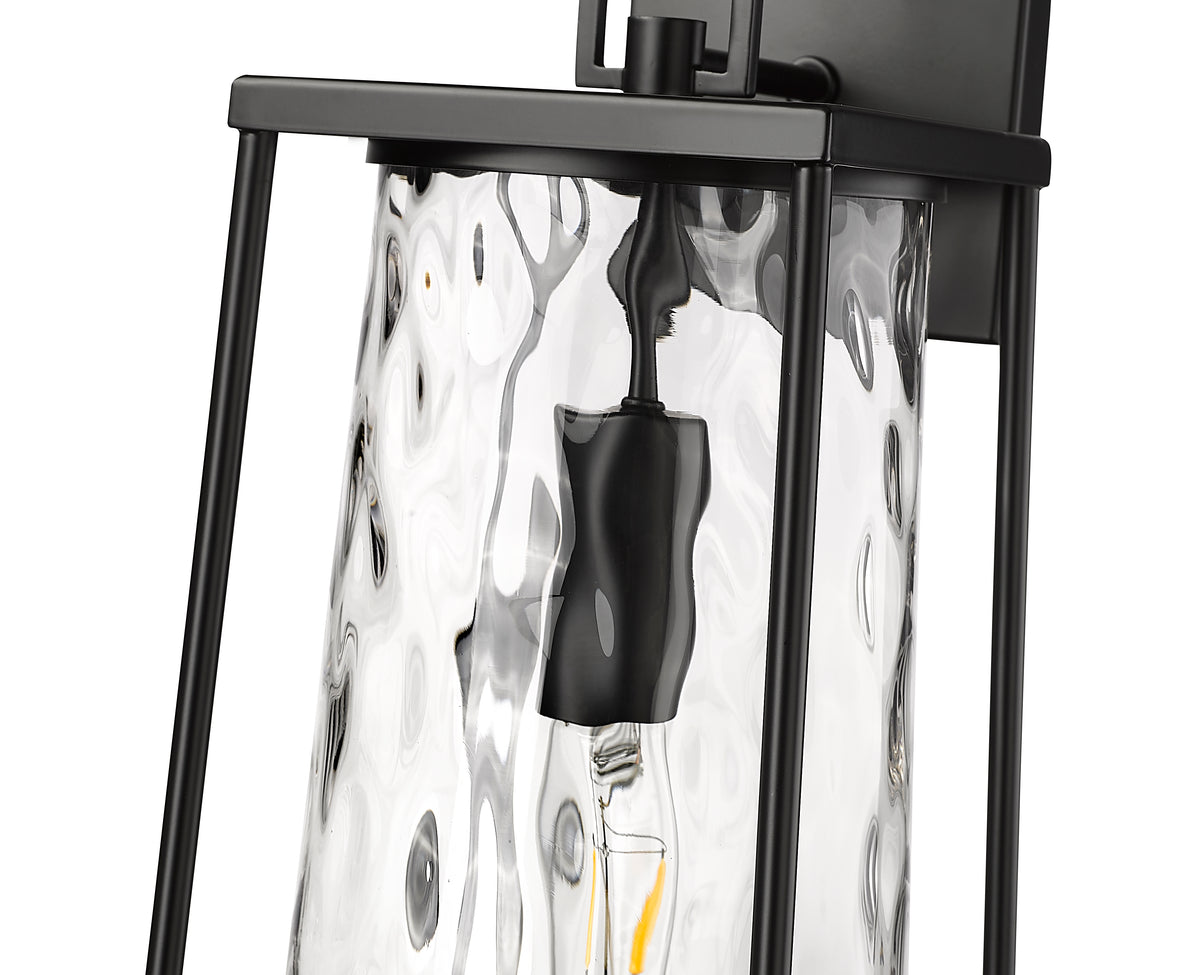 7.5'' Dutton Powder Coated Black 1 Light Wall Sconce