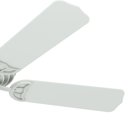52 inch Sea Air White Indoor/Outdoor Ceiling Fan and Pull Chain