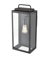 8.5'' Gallatin Textured Black 1 Light Wall Sconce