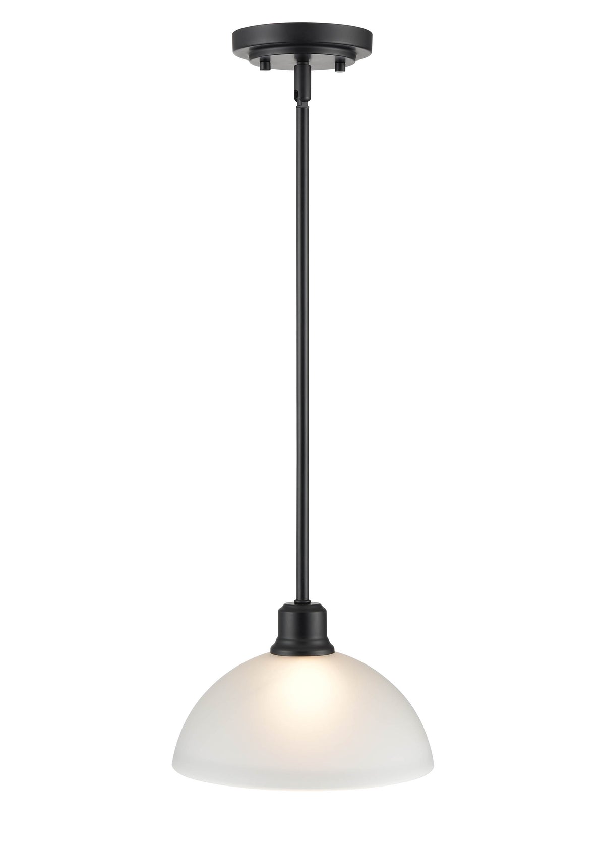 6.25'' Amberle Matte Black 1 Light Pendant