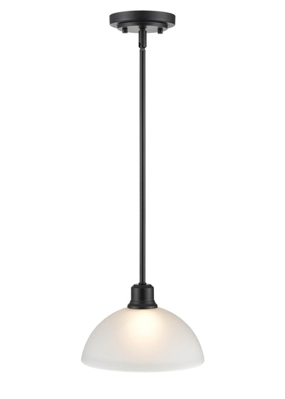 6.25'' Amberle Matte Black 1 Light Pendant