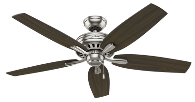 52 inch Newsome Brushed Nickel Ceiling Fan with LED Light Kit