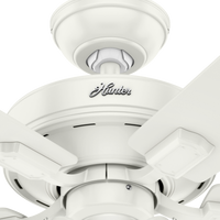 52 inch Crestfield Fresh White Ceiling Fan with LED Light Kit and Pull Chain