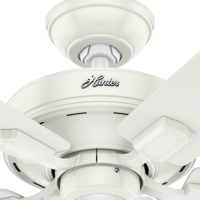 52 inch Crestfield Fresh White Ceiling Fan with LED Light Kit and Pull Chain