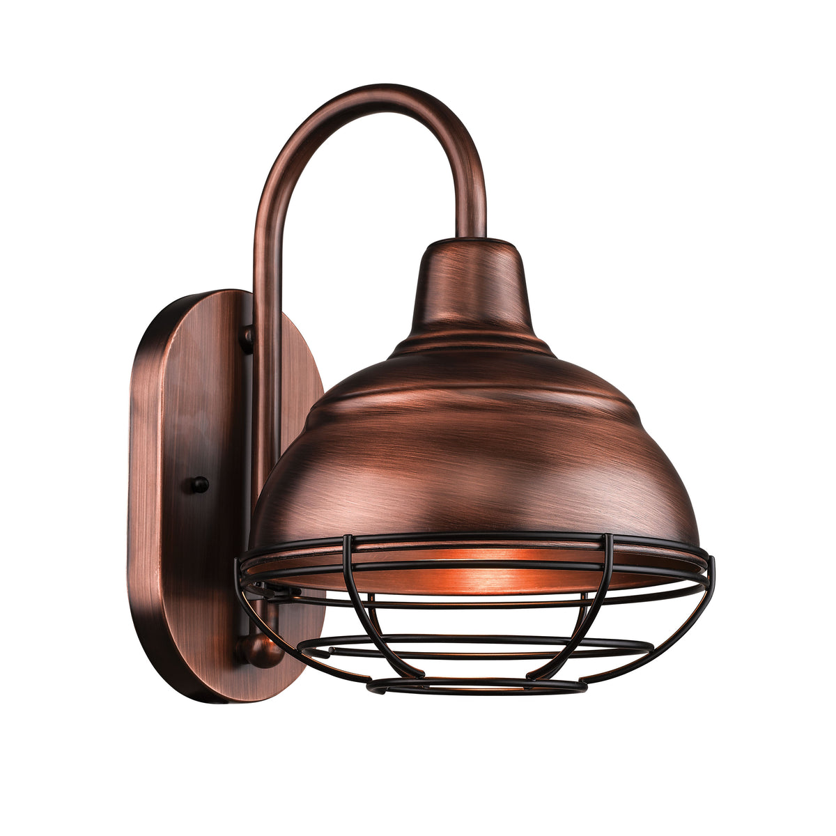 8.5'' R Series Natural Copper 1 Light Wall Bracket