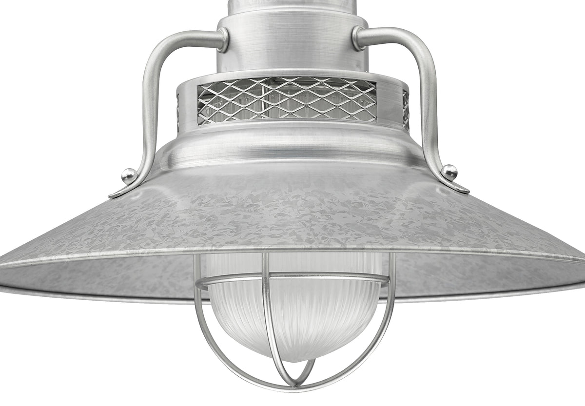 14'' Galvanized Metal R Series Railroad Shade