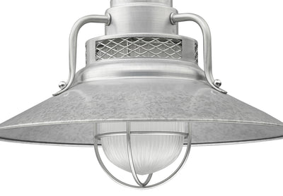 14'' Galvanized Metal R Series Railroad Shade