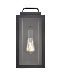 7.1'' Gallatin Textured Black 1 Light Wall Sconce