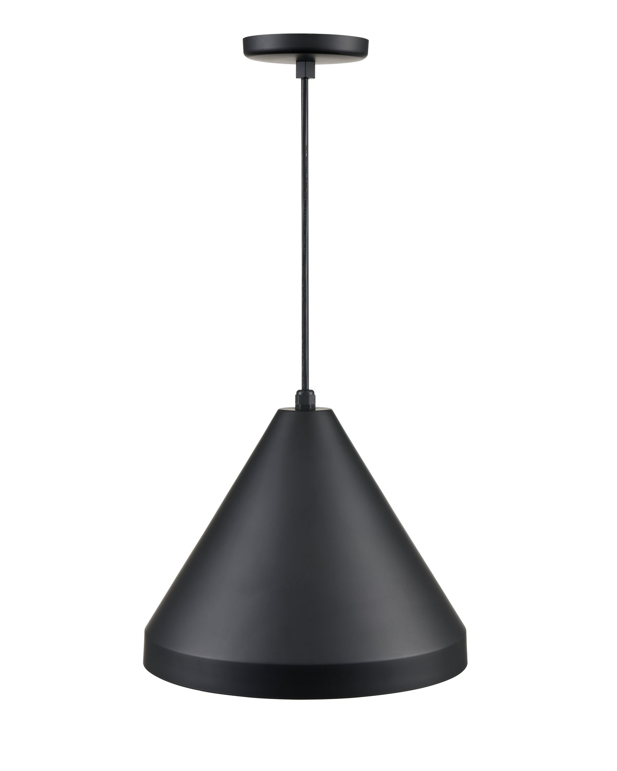 11.25'' R Series Satin Black 1 Light Pendant