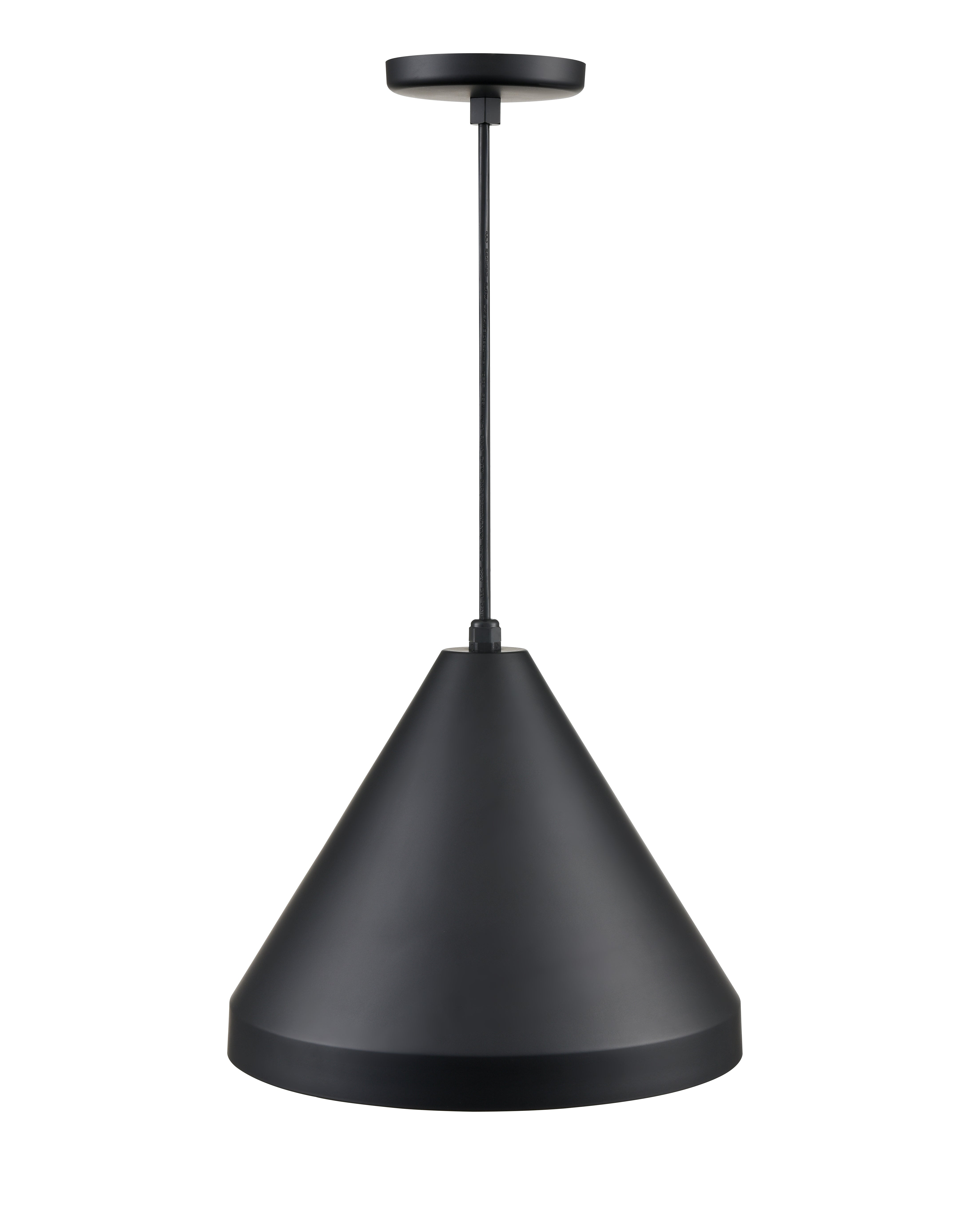11.25'' R Series Satin Black 1 Light Pendant