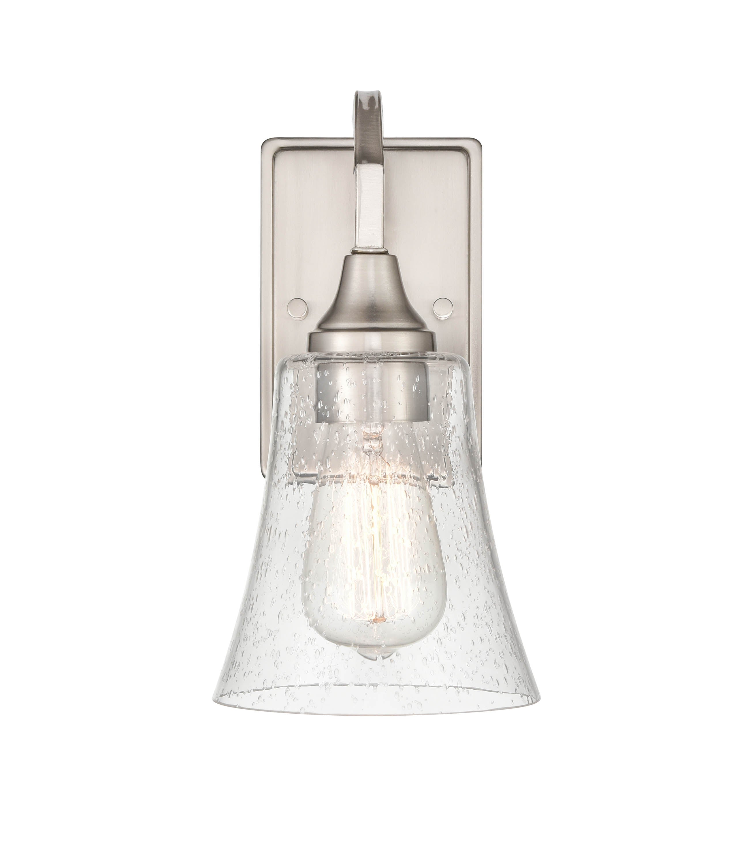 5.75'' Caily Brushed Nickel 1 Light Wall Sconce