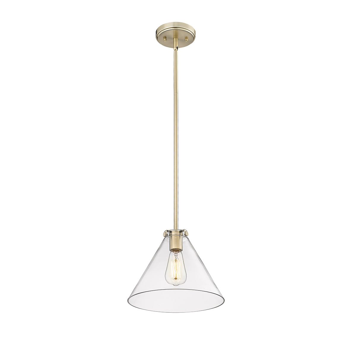 8.25'' Aliza Modern Gold 1 Light Pendant