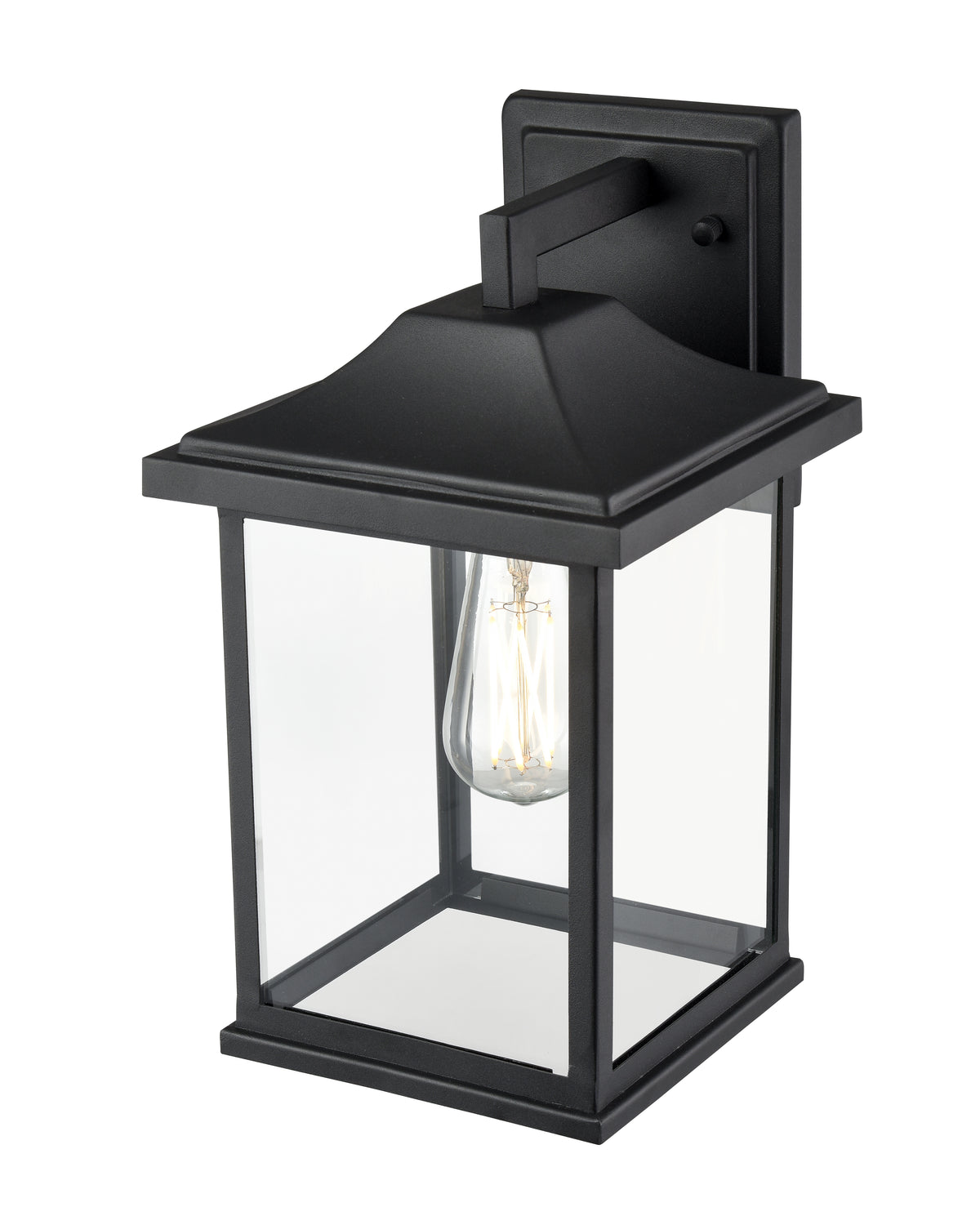 7.75'' Southgate Textured Black 1 Light Wall Sconce
