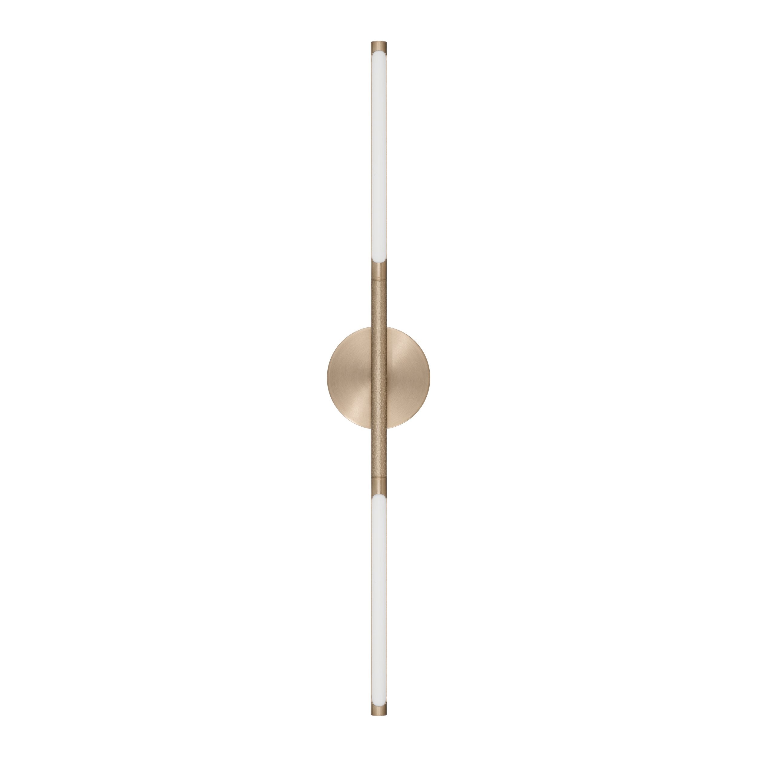 Overture 32-inch 2-light Champagne Gold 5CCT LED Vanity Light
