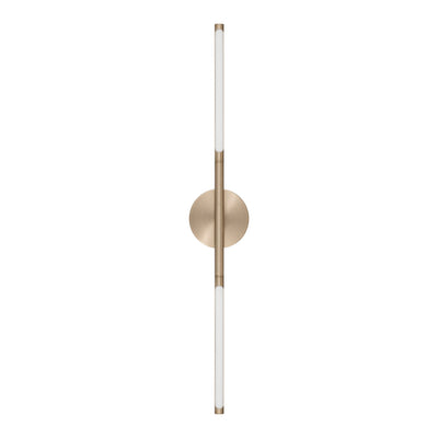 Overture 32-inch 2-light Champagne Gold 5CCT LED Vanity Light