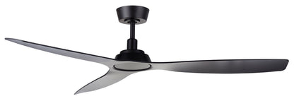 52 Inch Indoor Outdoor DC Black Fan with Remote