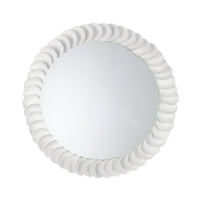 Cocco Matte White Wall Mirror