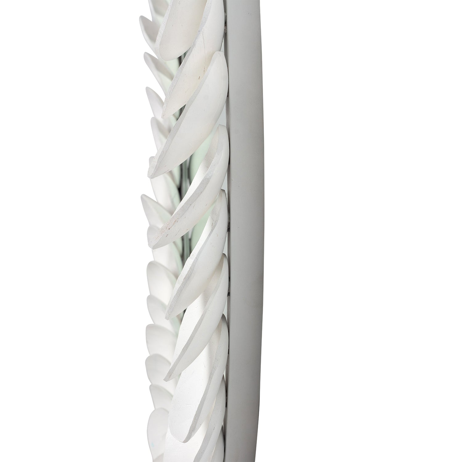Cocco Matte White Wall Mirror