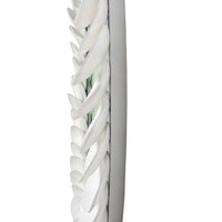 Cocco Matte White Wall Mirror