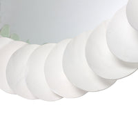 Cocco Matte White Wall Mirror