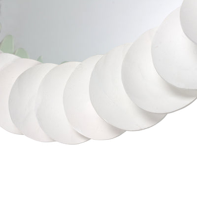 Cocco Matte White Wall Mirror