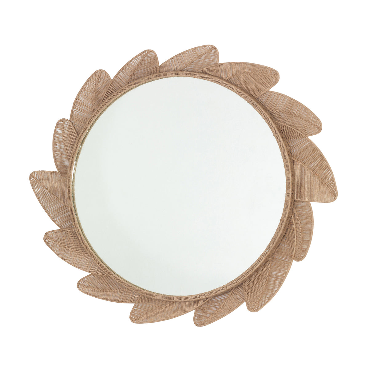 Foglie Jute Wall Mirror