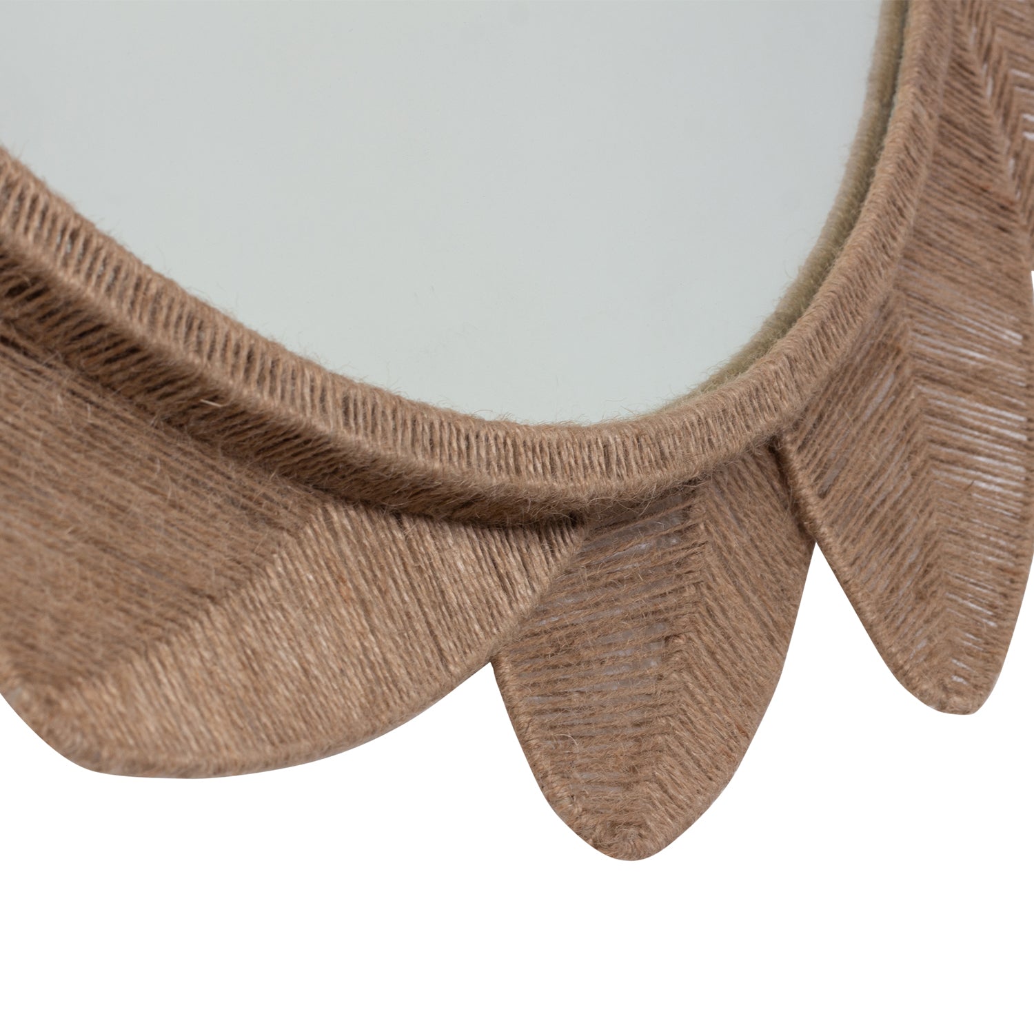 Foglie Jute Wall Mirror