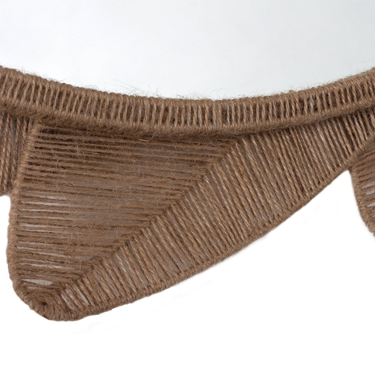 Foglie Jute Wall Mirror