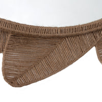 Foglie Jute Wall Mirror