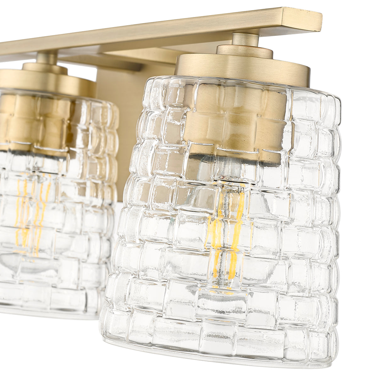 23'' Saben Vintage Brass 3 Light Bath Vanity