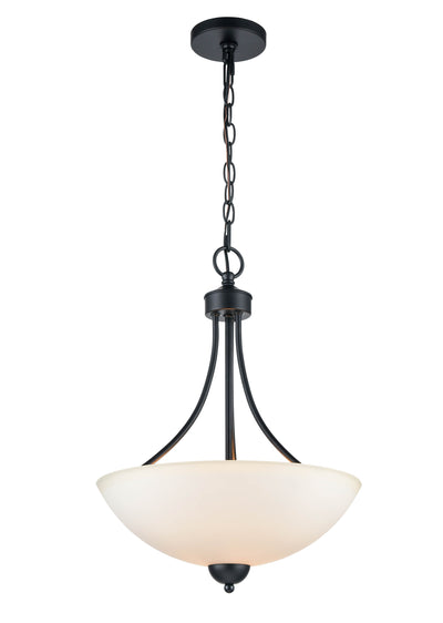 19.75'' Ivey Lake Matte Black 2 Light Pendant