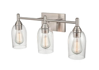 22'' Arlett Brushed Nickel 3 Light Bath Vanity