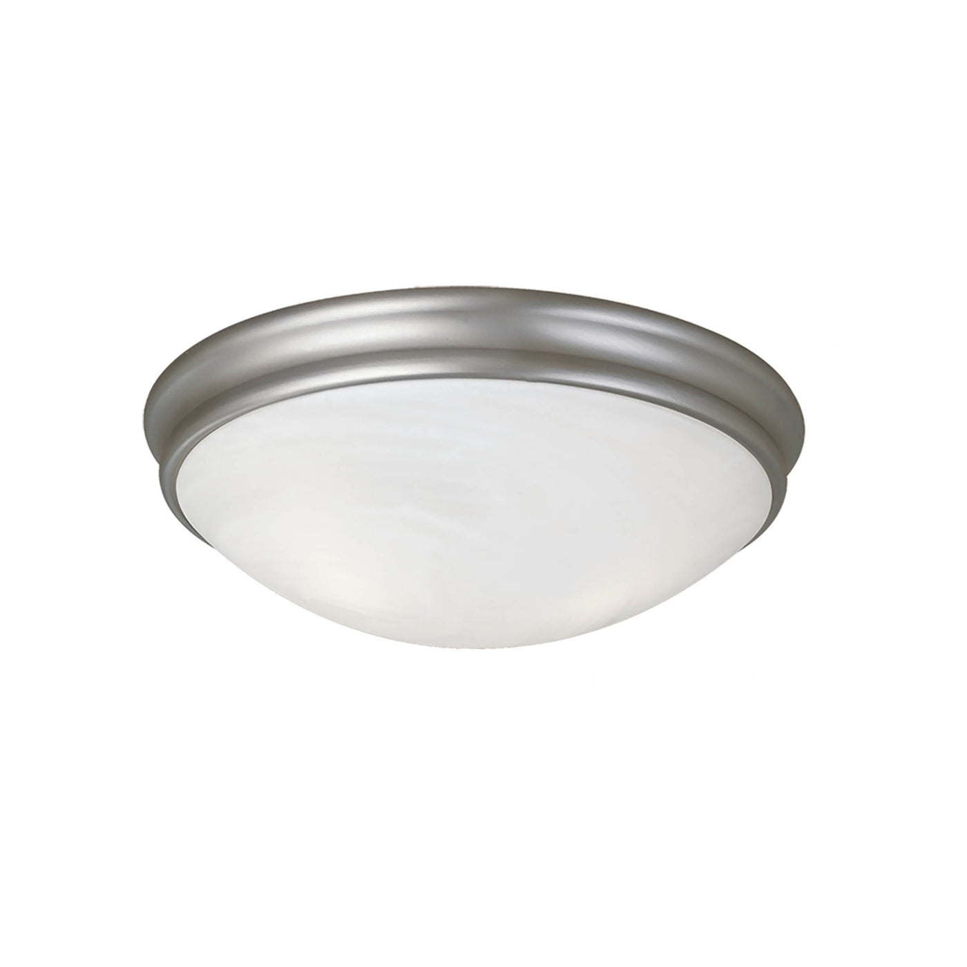 5'' Orren Satin Nickel 2 Light Flush Mount