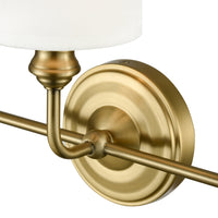 22'' Leena Vintage Brass 3 Light Bath Vanity