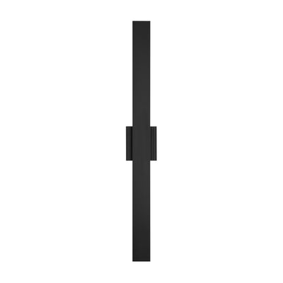 Jacks 48-inch Textured Black 5CCT LED Exterior Wall Sconce