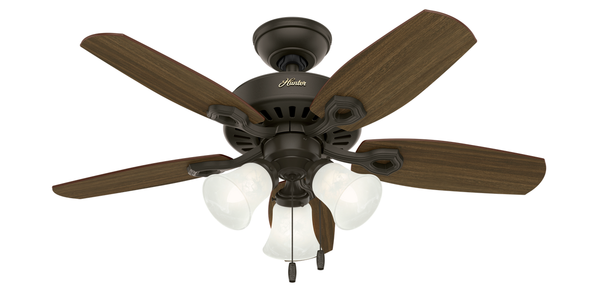 42 inch Builder New Bronze Ceiling Fan with LED Light Kit