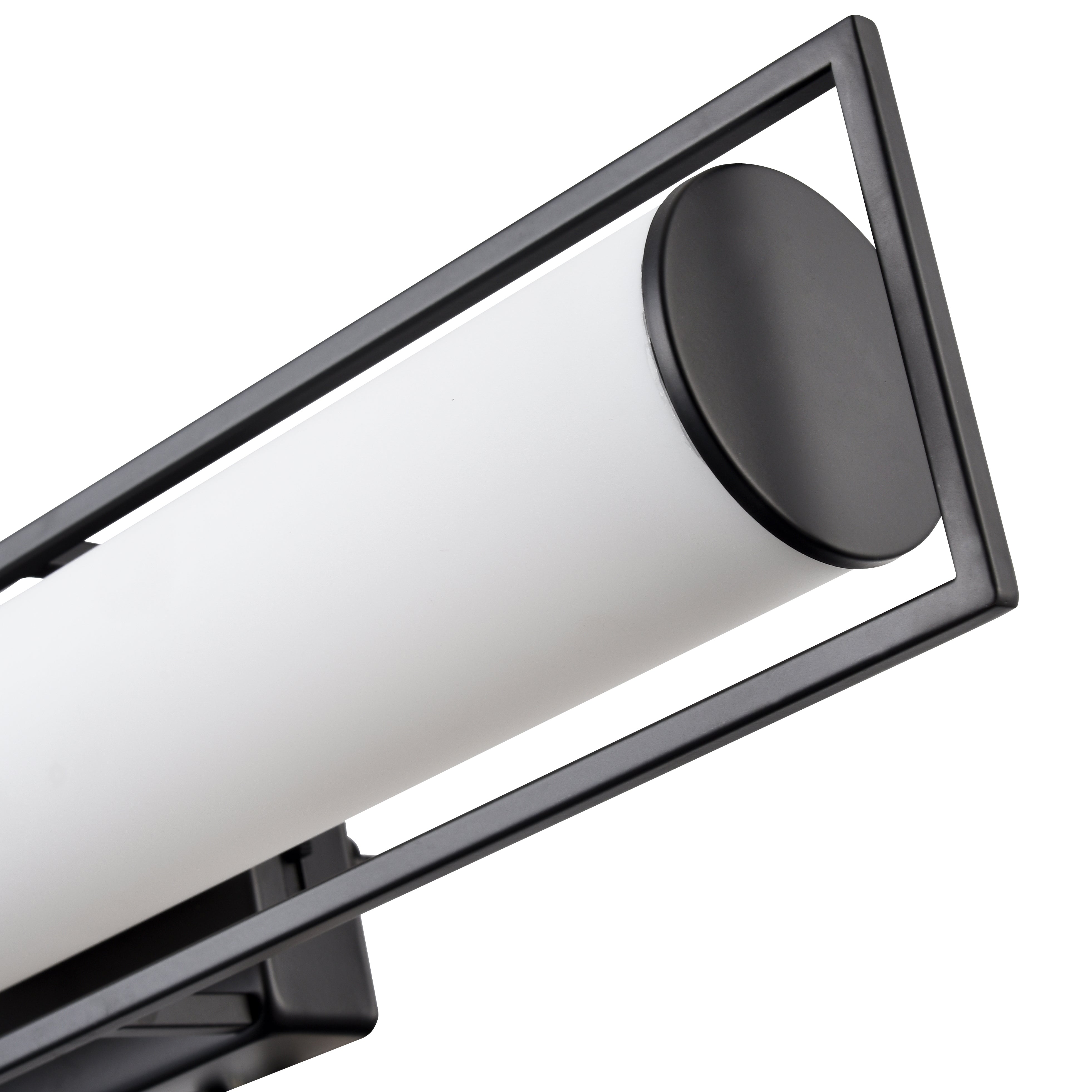 24'' Teylor Matte Black  Vanity Light
