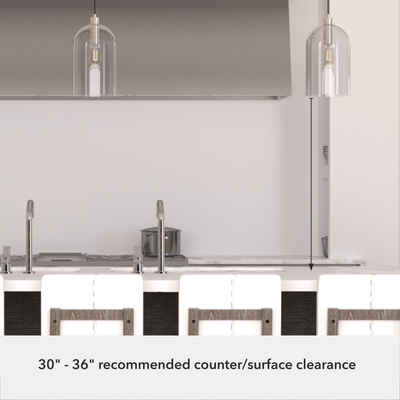 Lochemeade 9-inch 1-light Brushed Nickel Pendant with Clear Seeded Glass