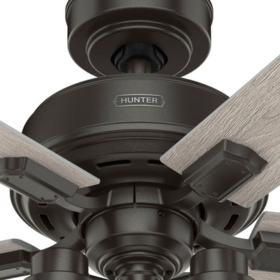 52 inch Hartland Noble Bronze Ceiling Fan with LED Light Kit and Handheld Remote