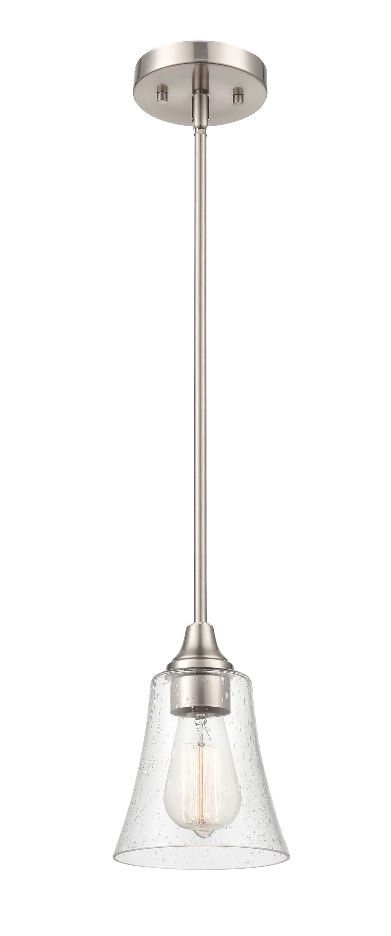 6'' Caily Brushed Nickel 1 Light Pendant