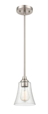 6'' Caily Brushed Nickel 1 Light Pendant