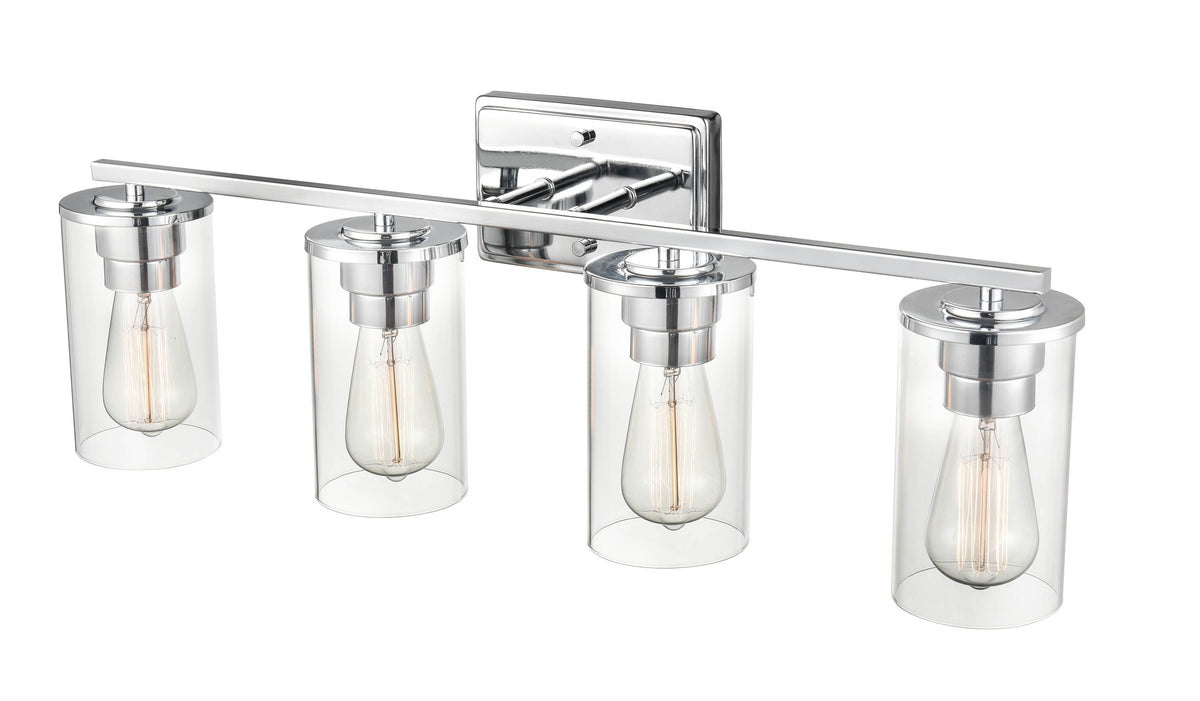 27.63'' Verlana Chrome 4 Light Bath Vanity